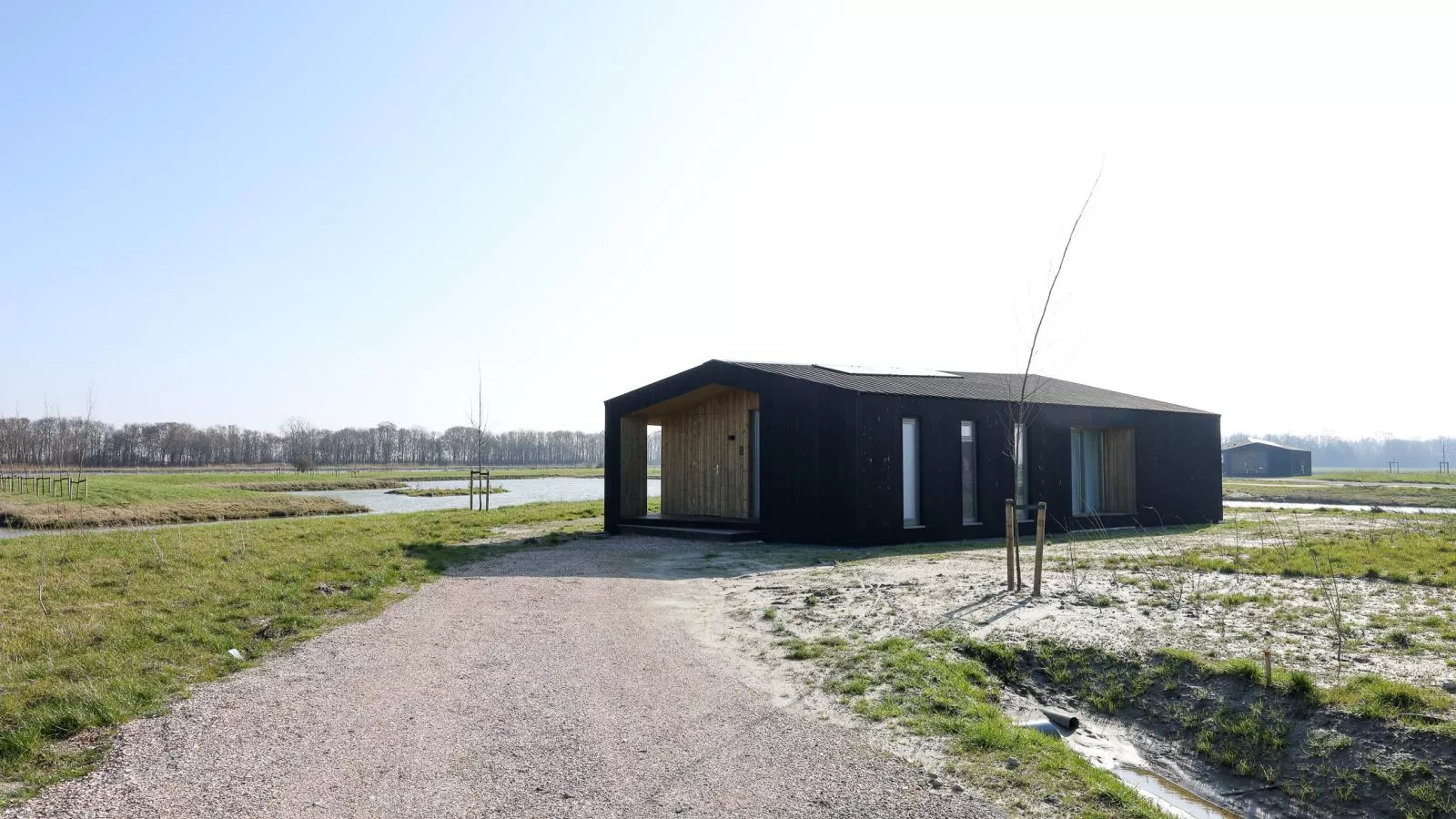 Natuurhuis Trekzicht - Buitenkant zomer