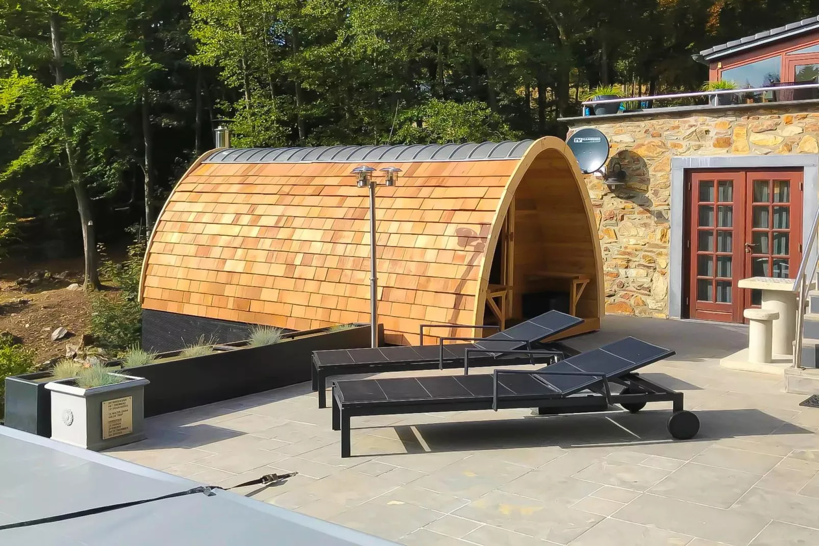 Landhuis la Forêt - Terrasbalkon