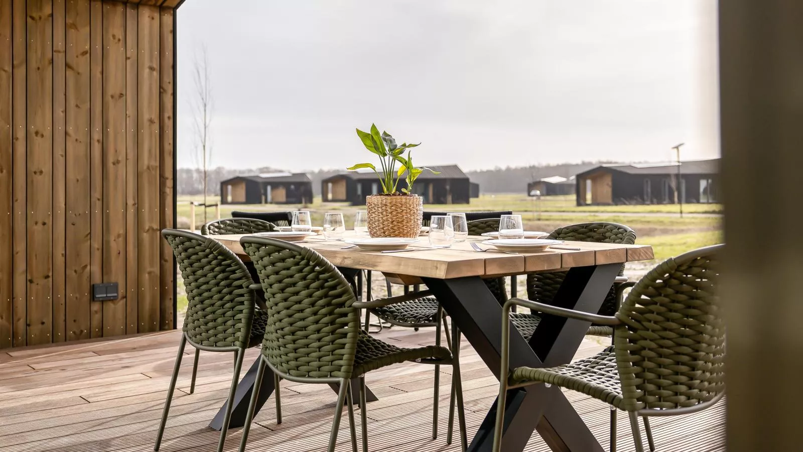 Natuurhuis Veerdijk - Terrasbalkon