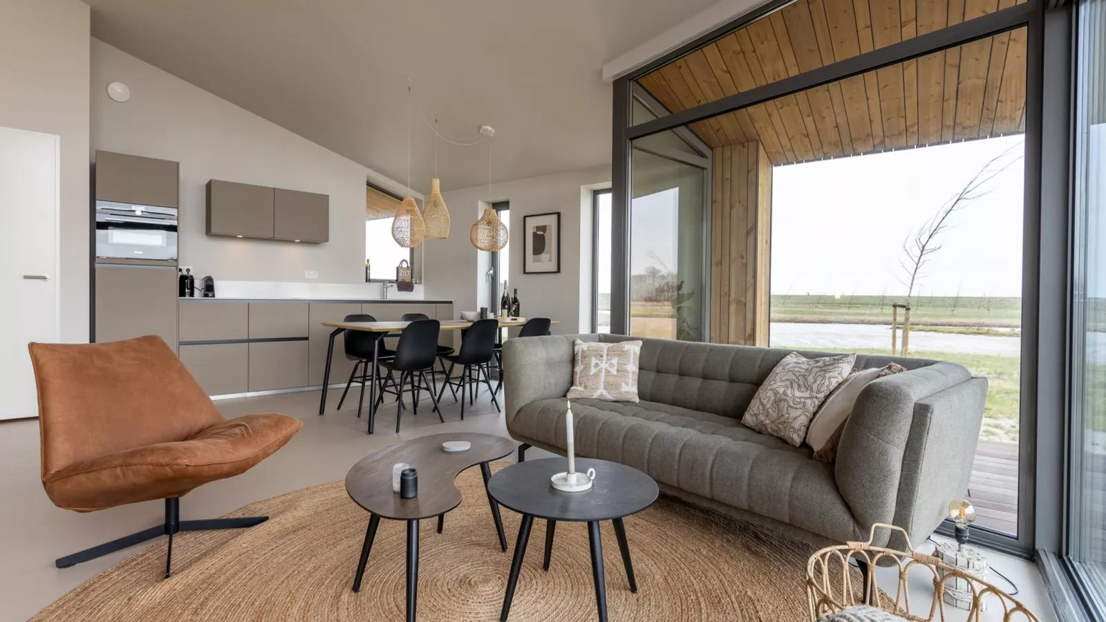 Natuurhuis Waterrand - Woonkamer
