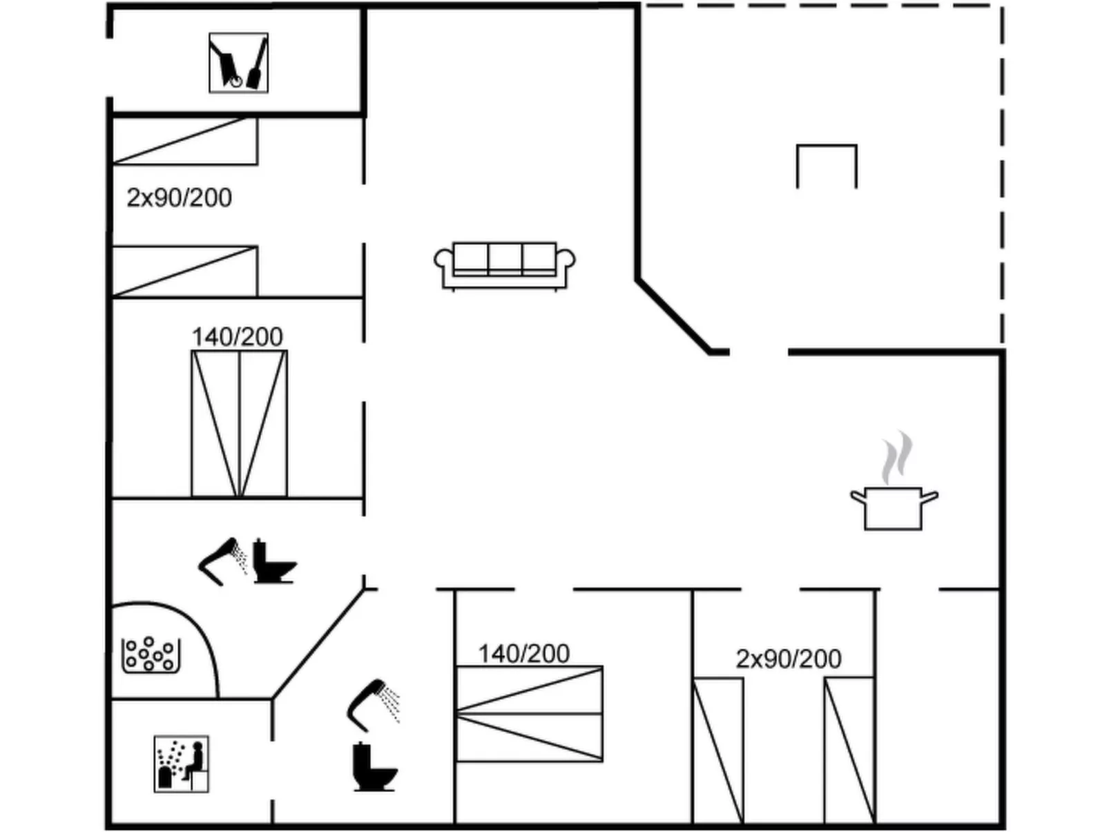 "Absalon" - 29km from the sea