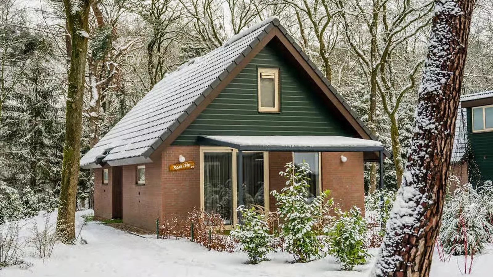 Het Groene Dak - Exterieur winter