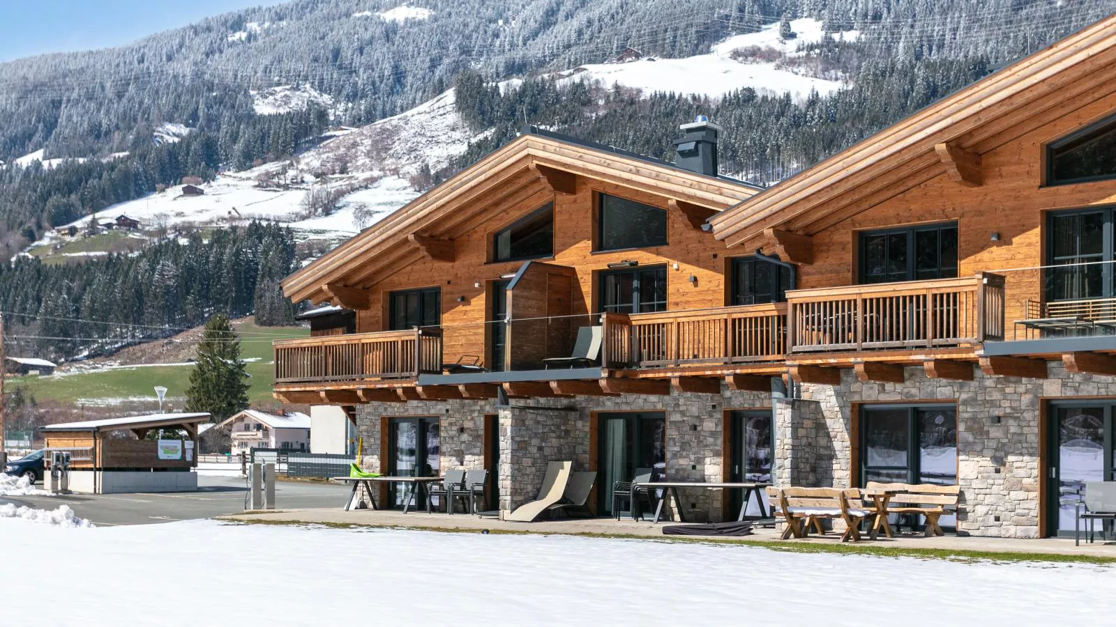 Pinzgau Lodge 1A - Exterieur winter