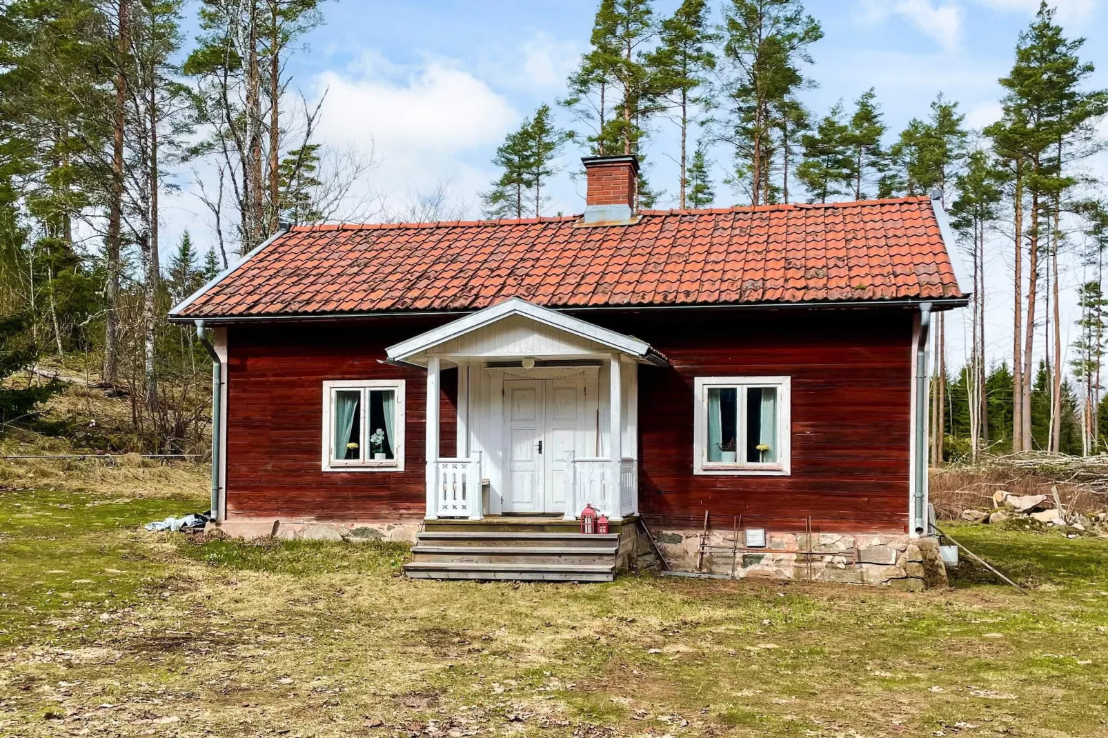 2 Personen vakantie huis in Mörlunda - Buitenlucht