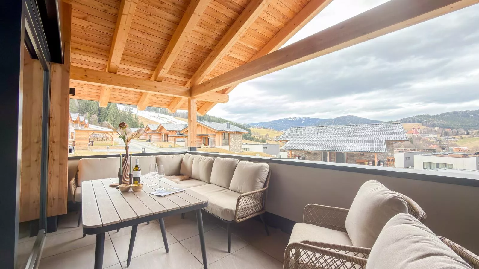 Birdie Lodge - Terrasbalkon