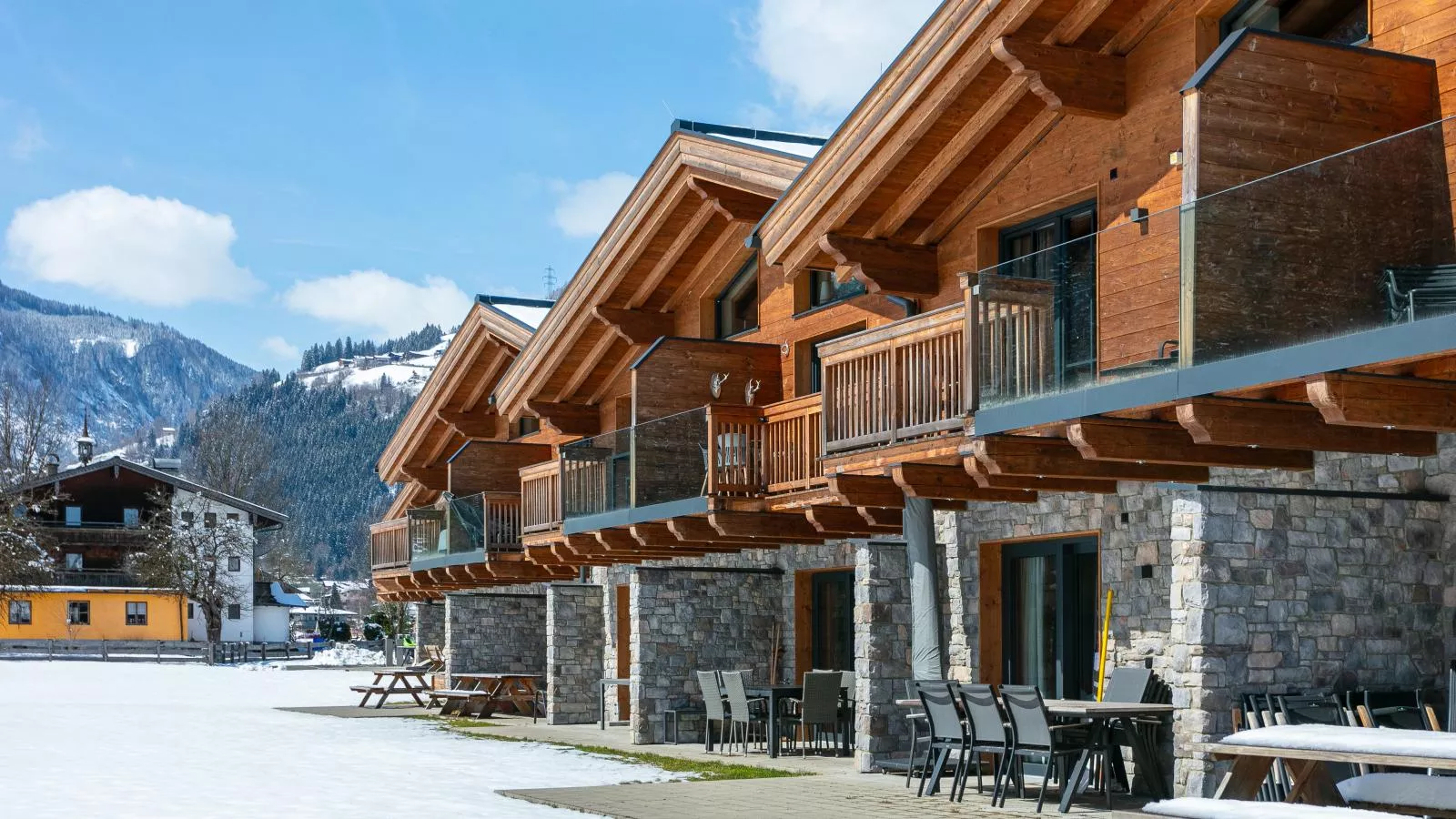 Chalet Astrid - Uitzicht winter