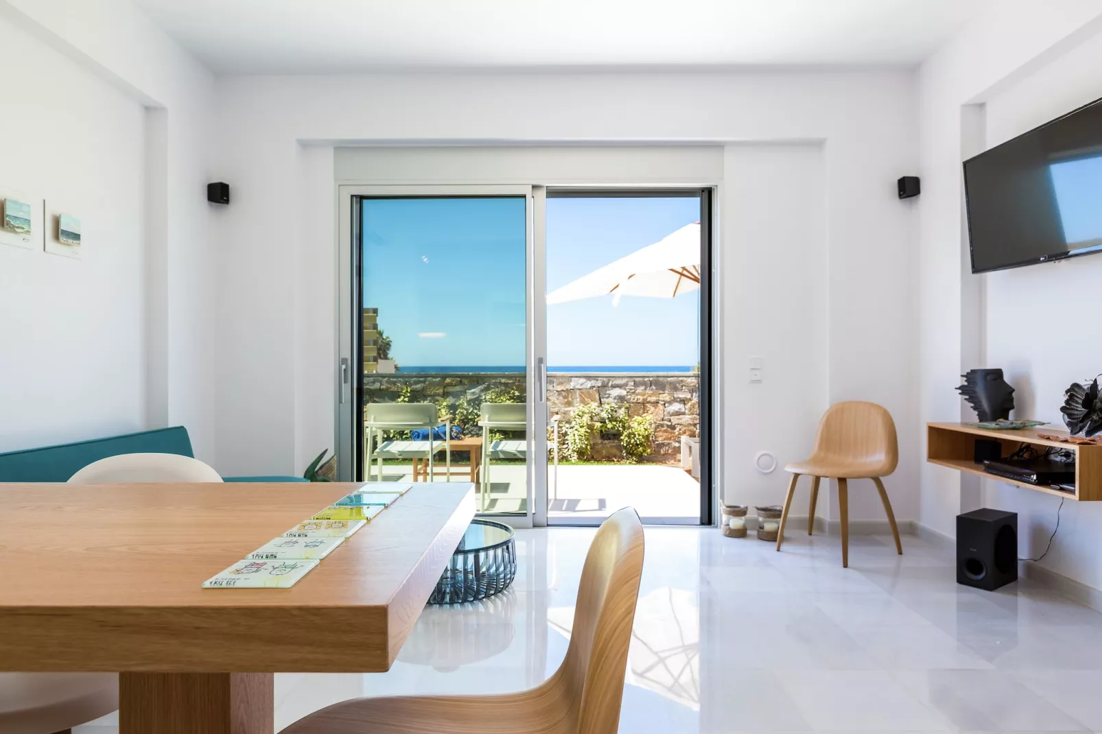 Thalasses Villa 1 - Woonkamer