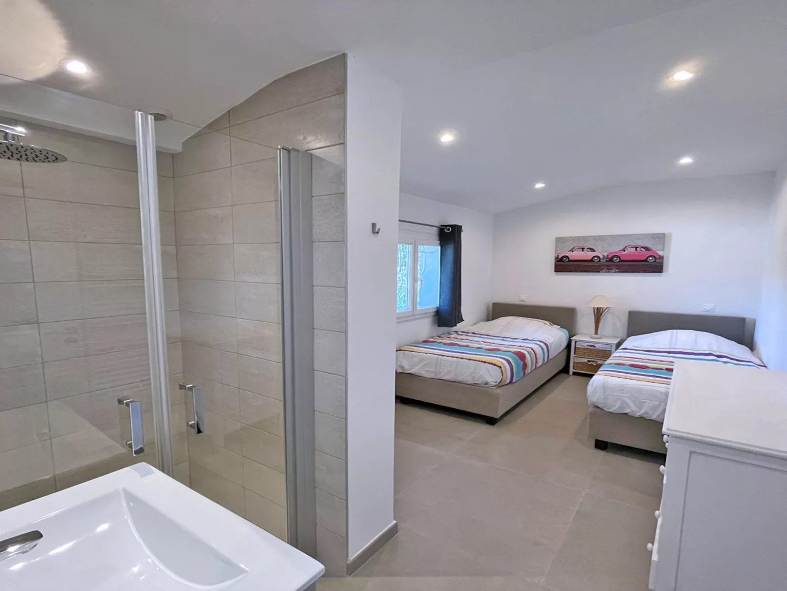 Villa 10 Pers - Piscine privée - Clim - Grimaud - Binnen