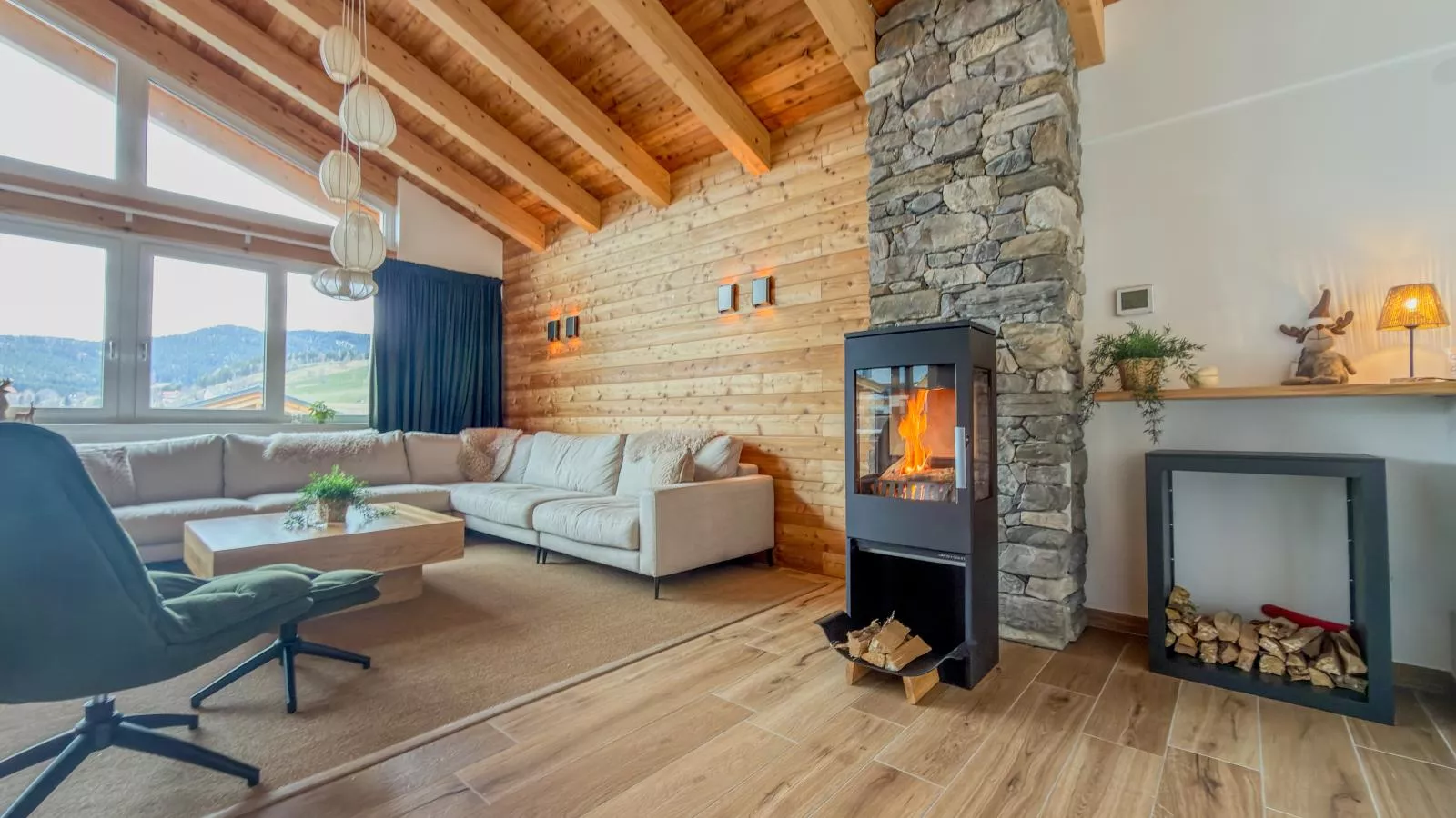 Birdie Lodge - Woonkamer