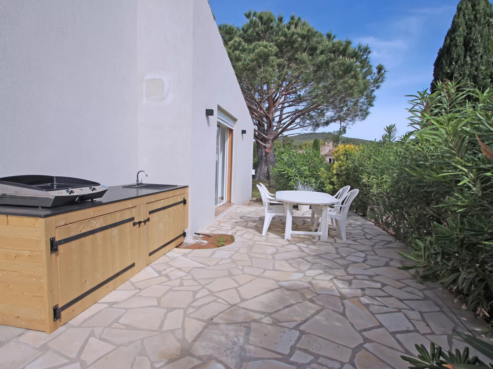 Villa 10 Pers - Piscine privée - Clim - Grimaud - Buiten