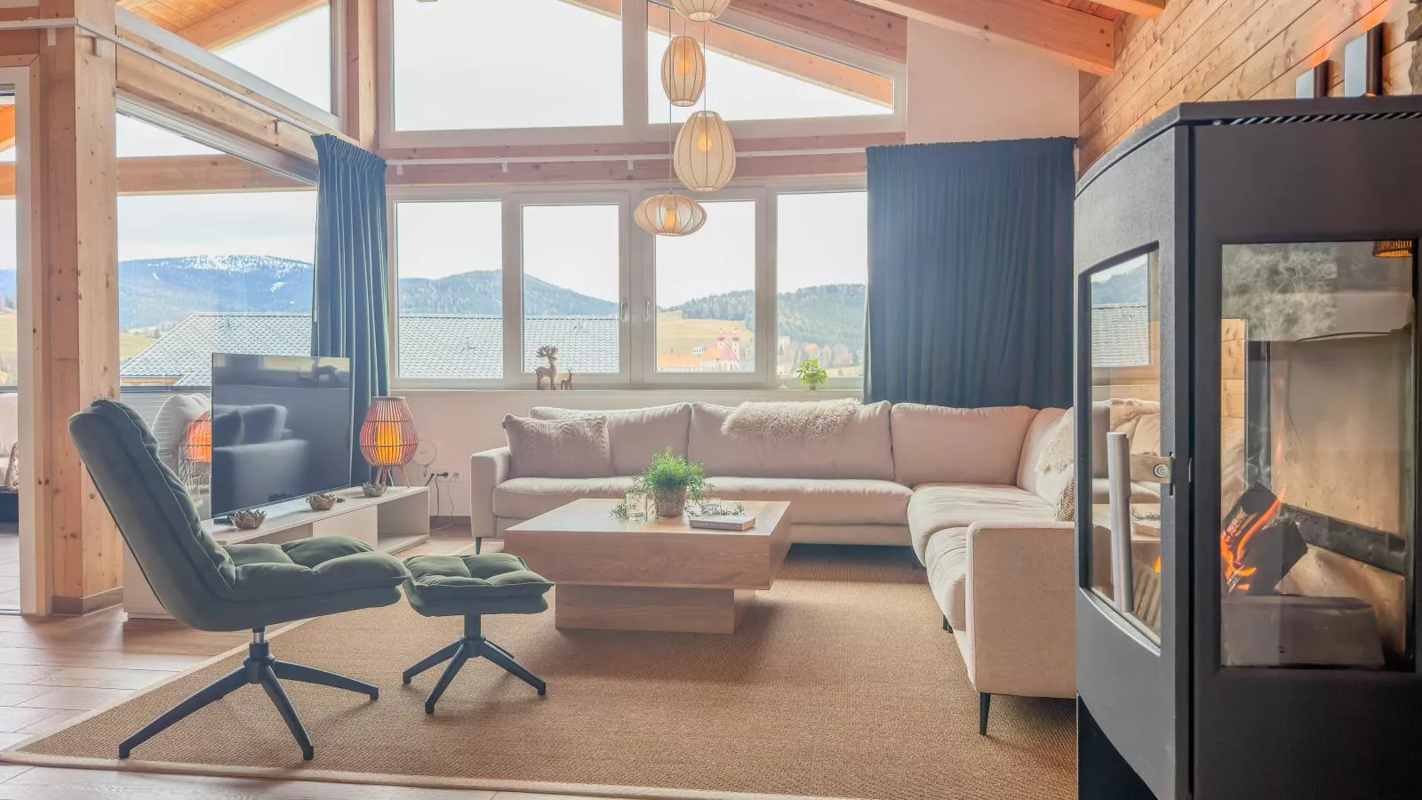 Birdie Lodge - Woonkamer