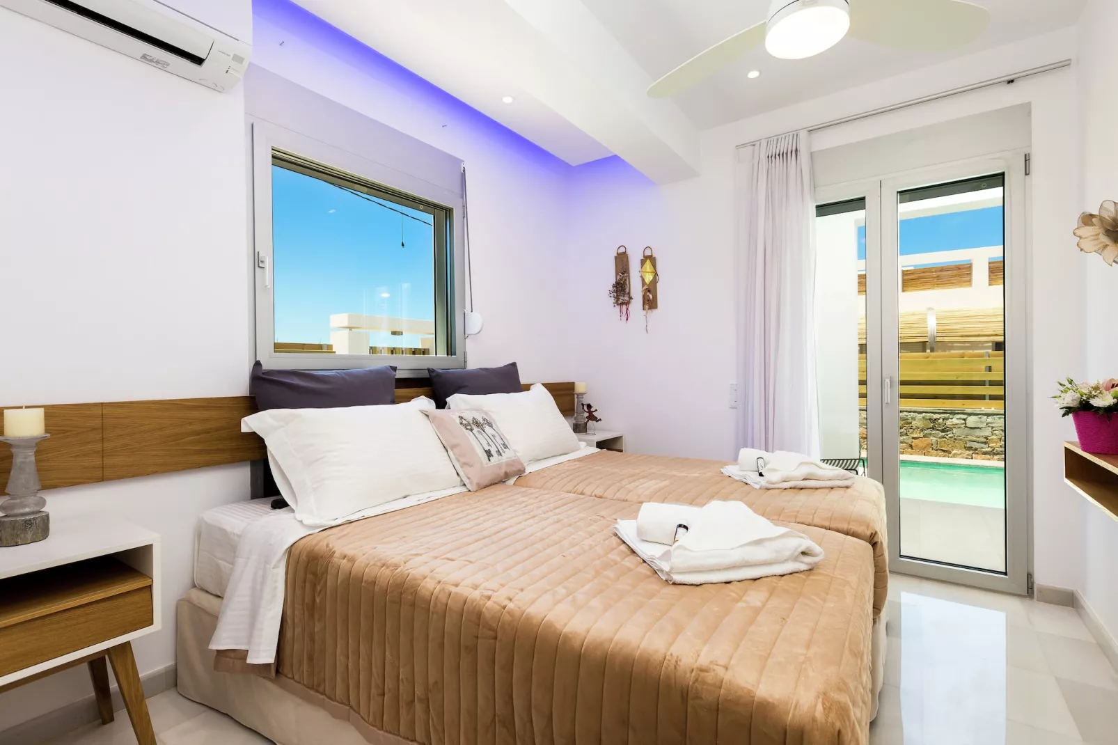 Thalasses Villa 1 - Slaapkamer