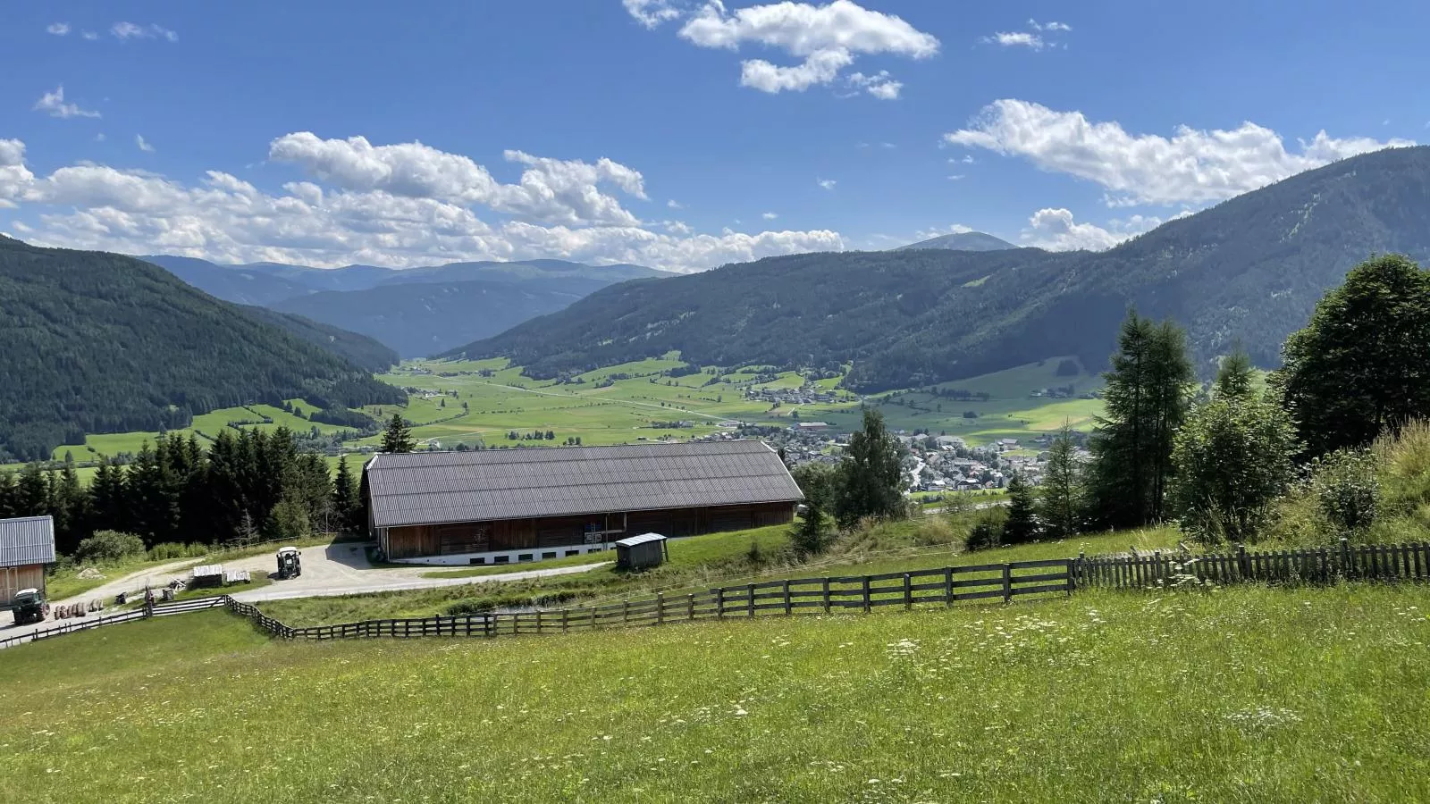 Lärchenhof Top 01-Gebieden zomer 1km