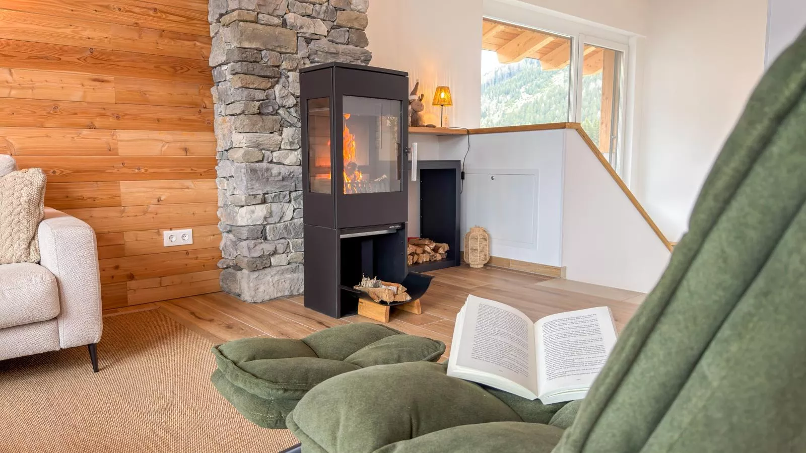 Birdie Lodge - Woonkamer