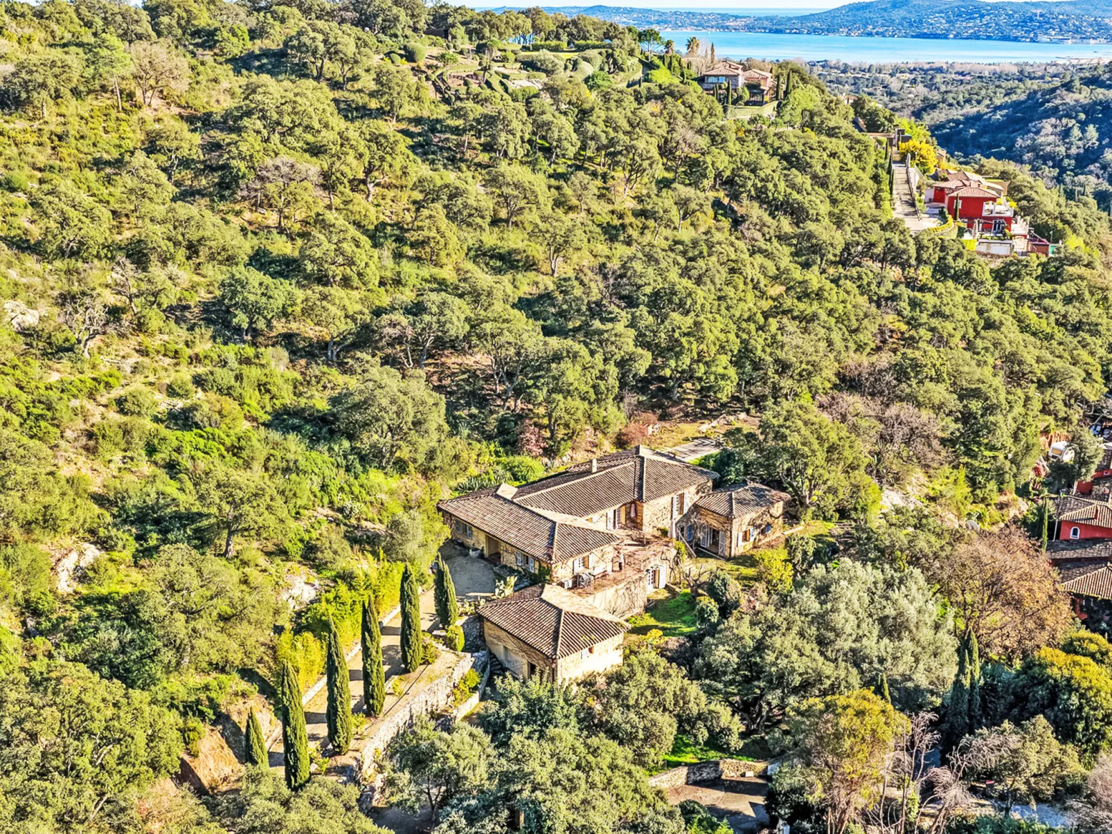 Villa 6 Chambres 12 Pers - Piscine - Clim - Wifi - Buiten