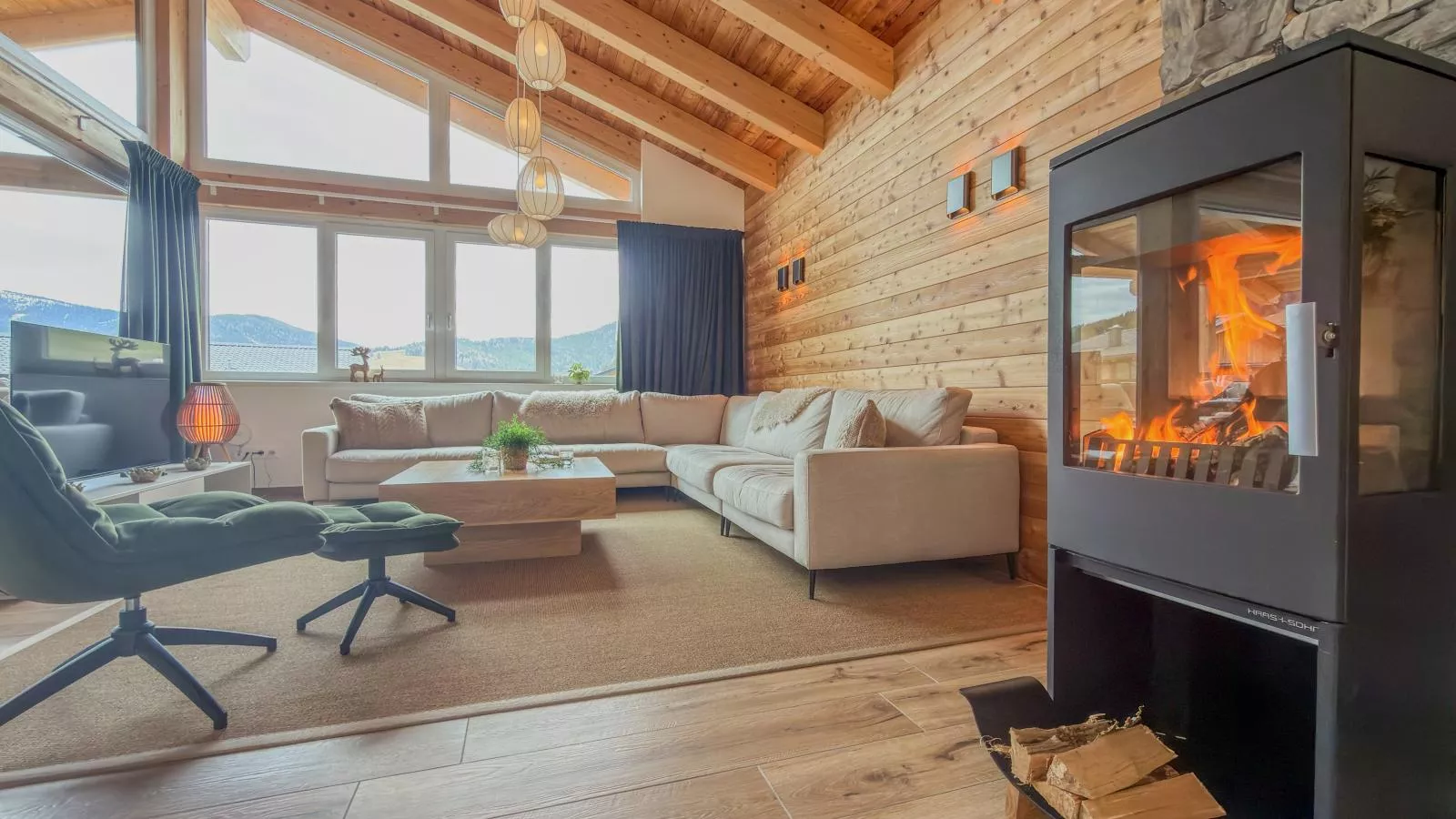 Birdie Lodge - Woonkamer