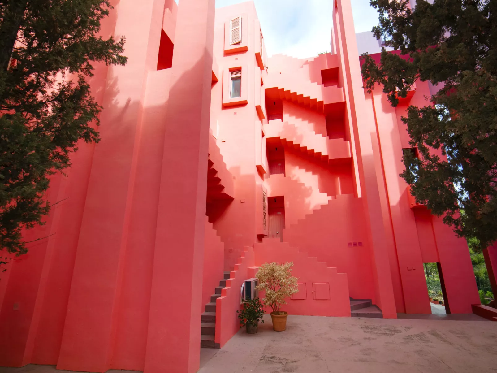 Muralla Roja - Buiten