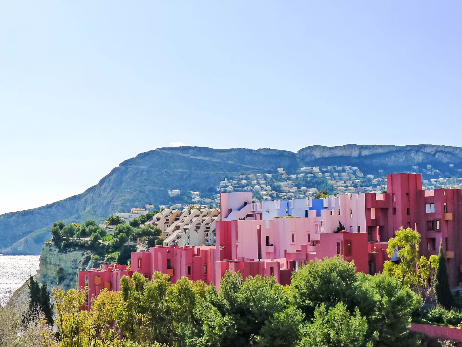 Muralla Roja - Buiten