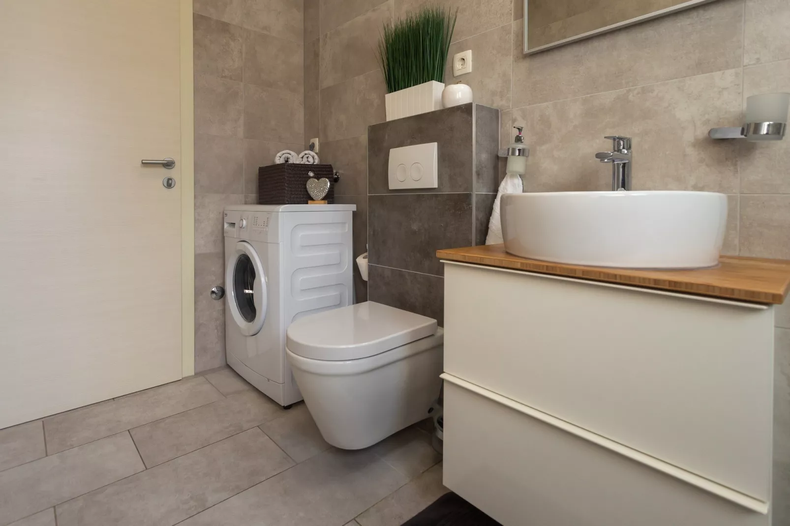 Apartments Aqua - Superior Two Bedroom Apartment with Terrace and Sea View (Aqua 2) - Badkamer