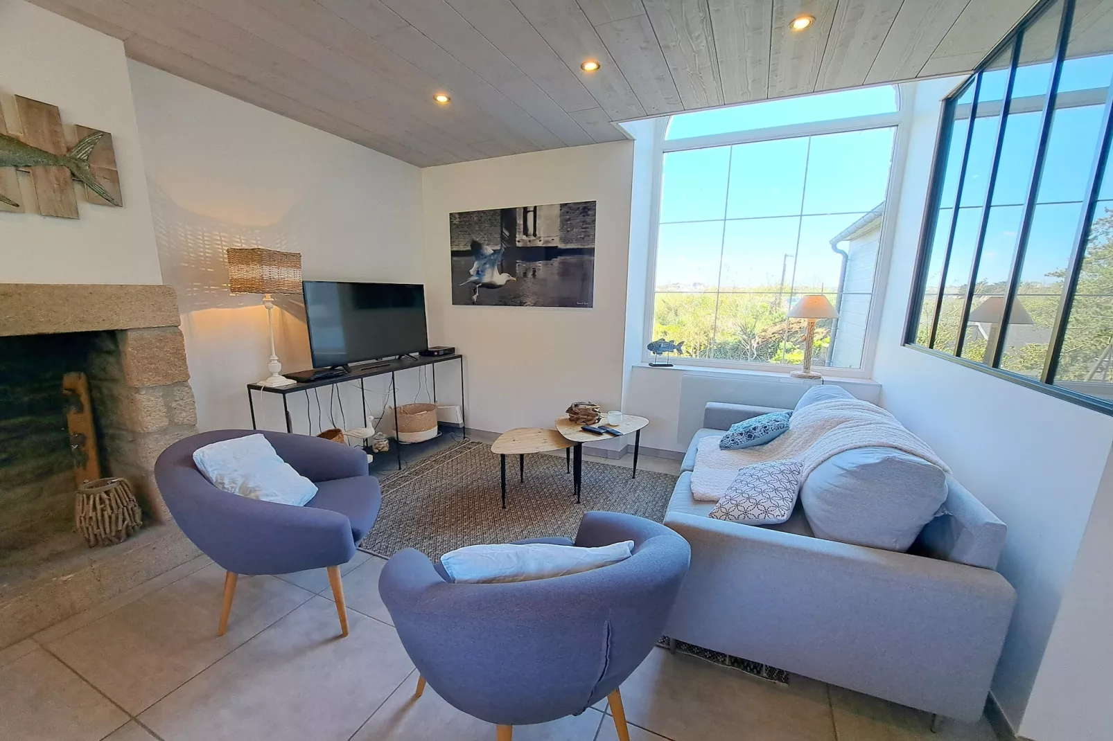 Ferienhaus mit Panorama-Meerblick Plonévez-Porzay