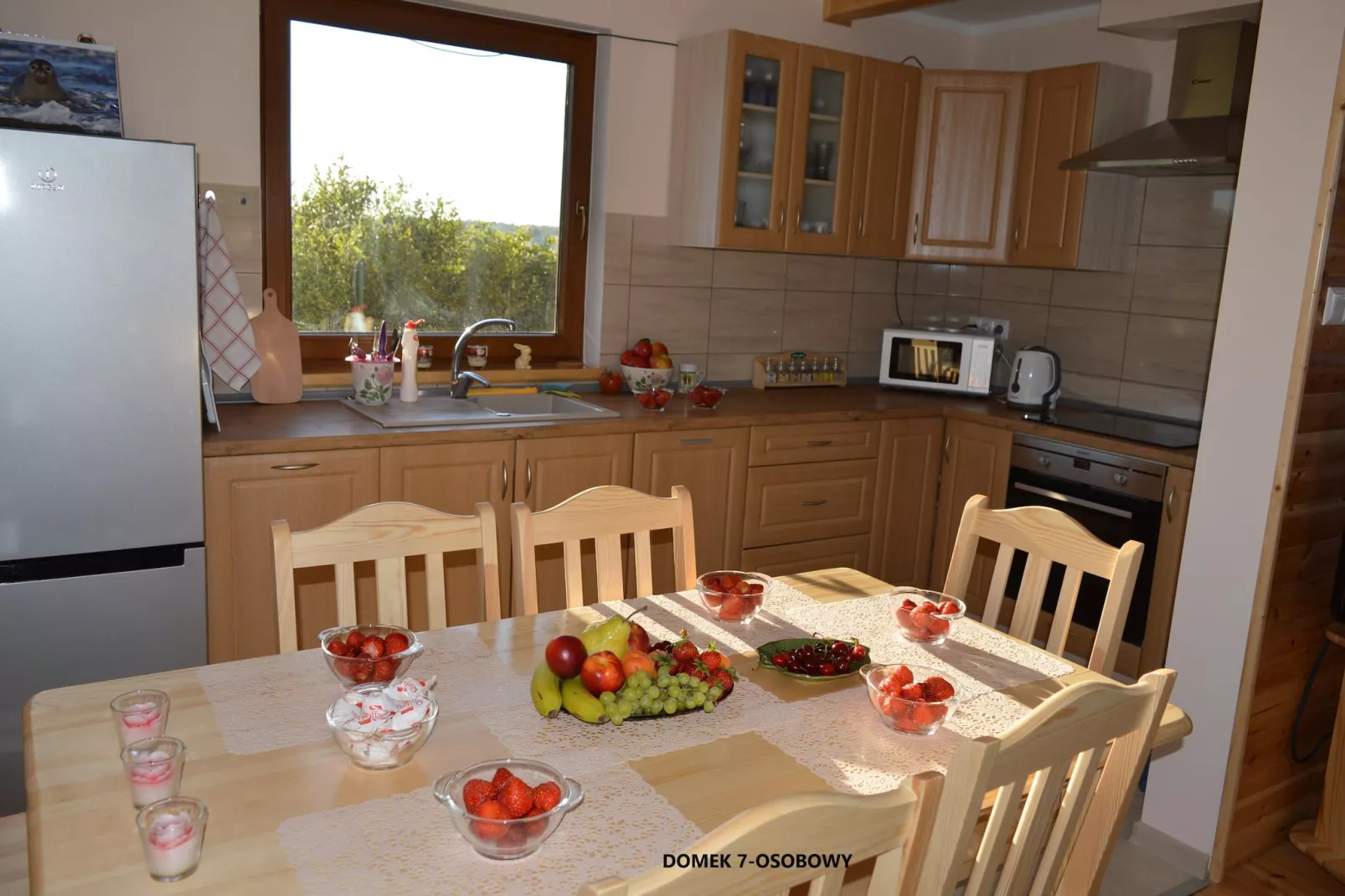 Dom wakacyjny z Klimatem Smołdziński Las - Eetkamer