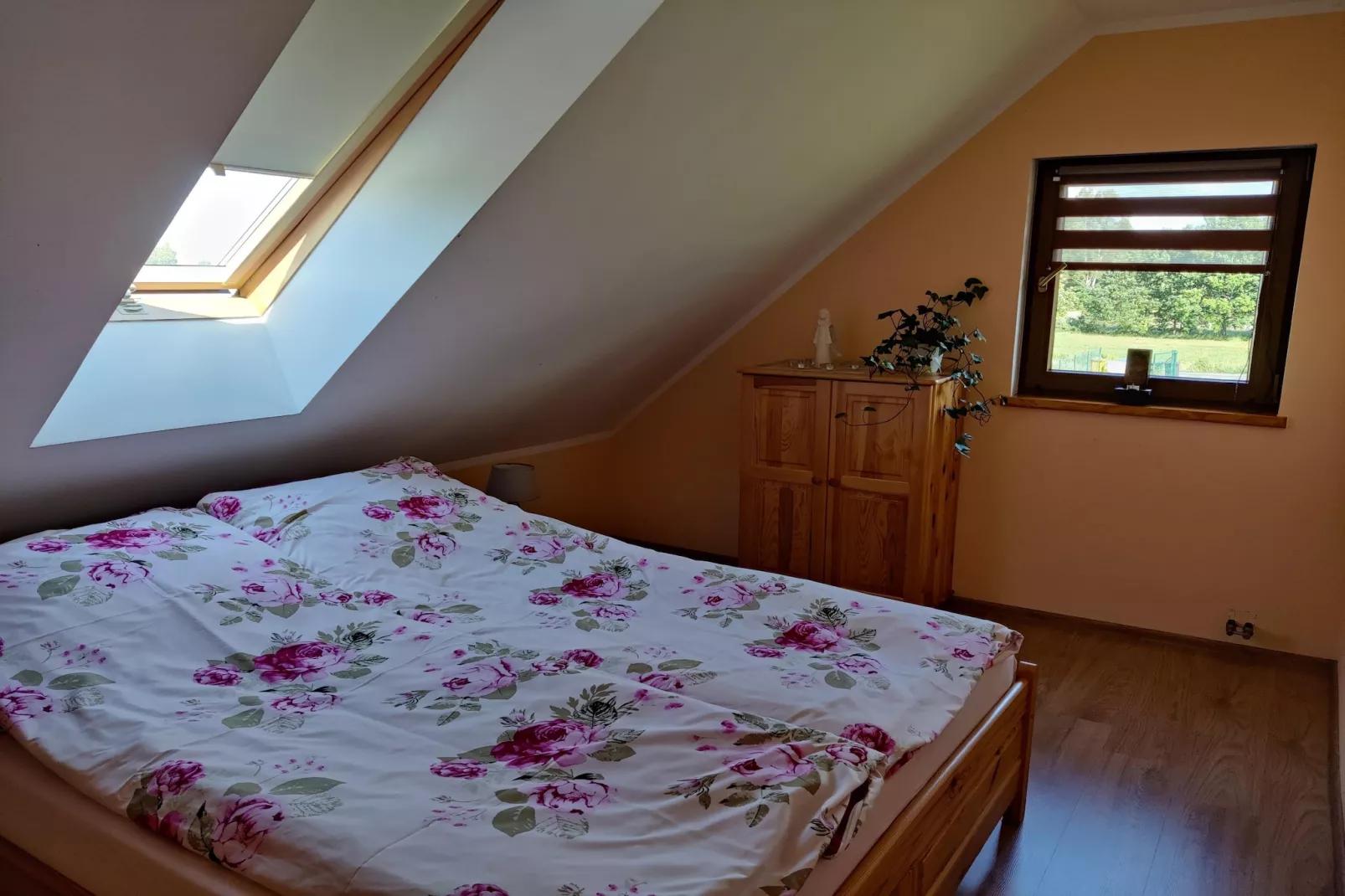 Dom wakacyjny z Klimatem Smołdziński Las - Slaapkamer