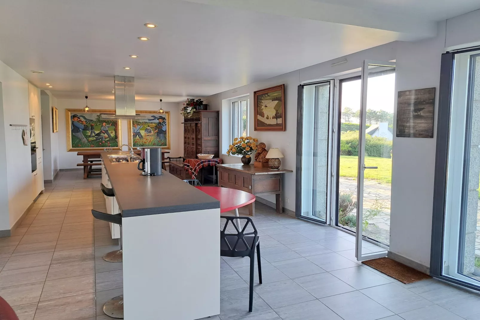 Granitsteinhaus in Nevez - Keuken