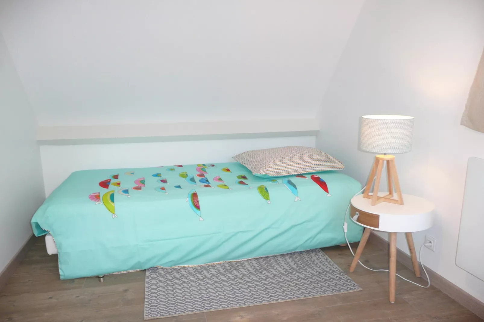 Ferienhaus mit Panorama-Meerblick Plonévez-Porzay - Slaapkamer