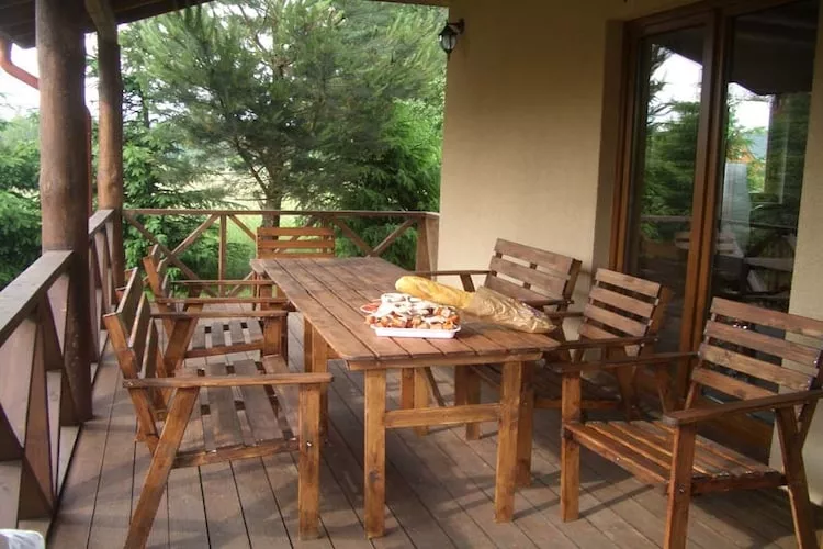 Całoroczny dom wakacyjny w Kopalinie - Terras