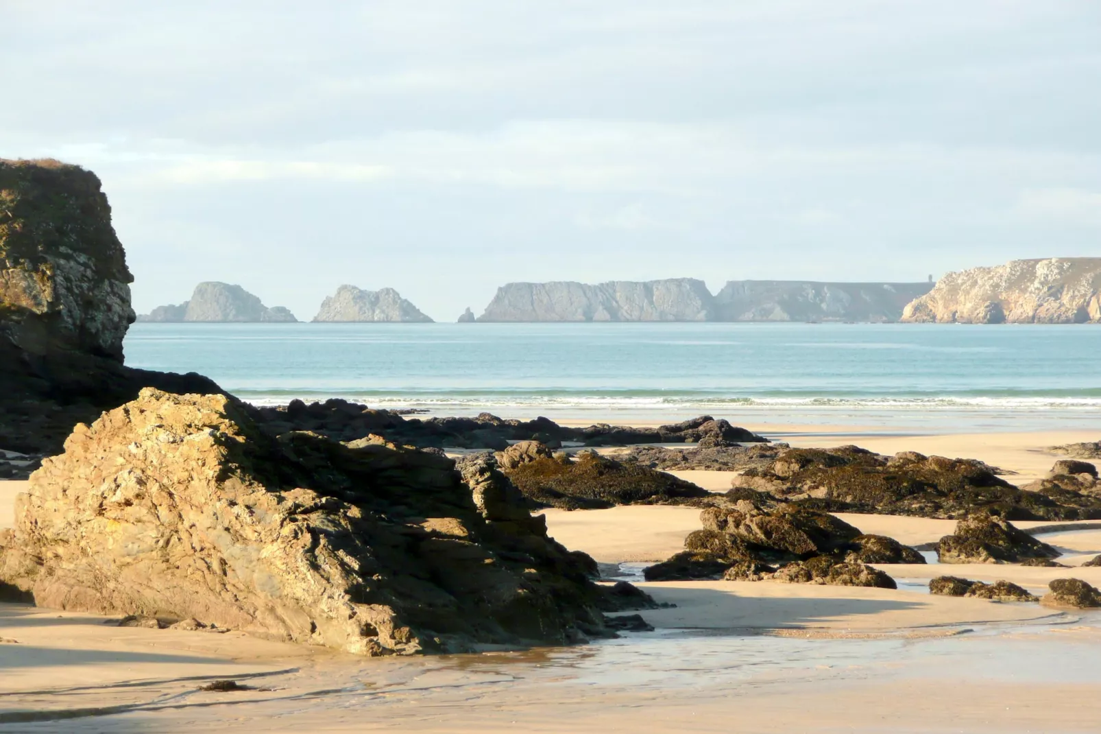 Ferienhaus mit Panorama-Meerblick Plonévez-Porzay - Gebieden zomer 1km