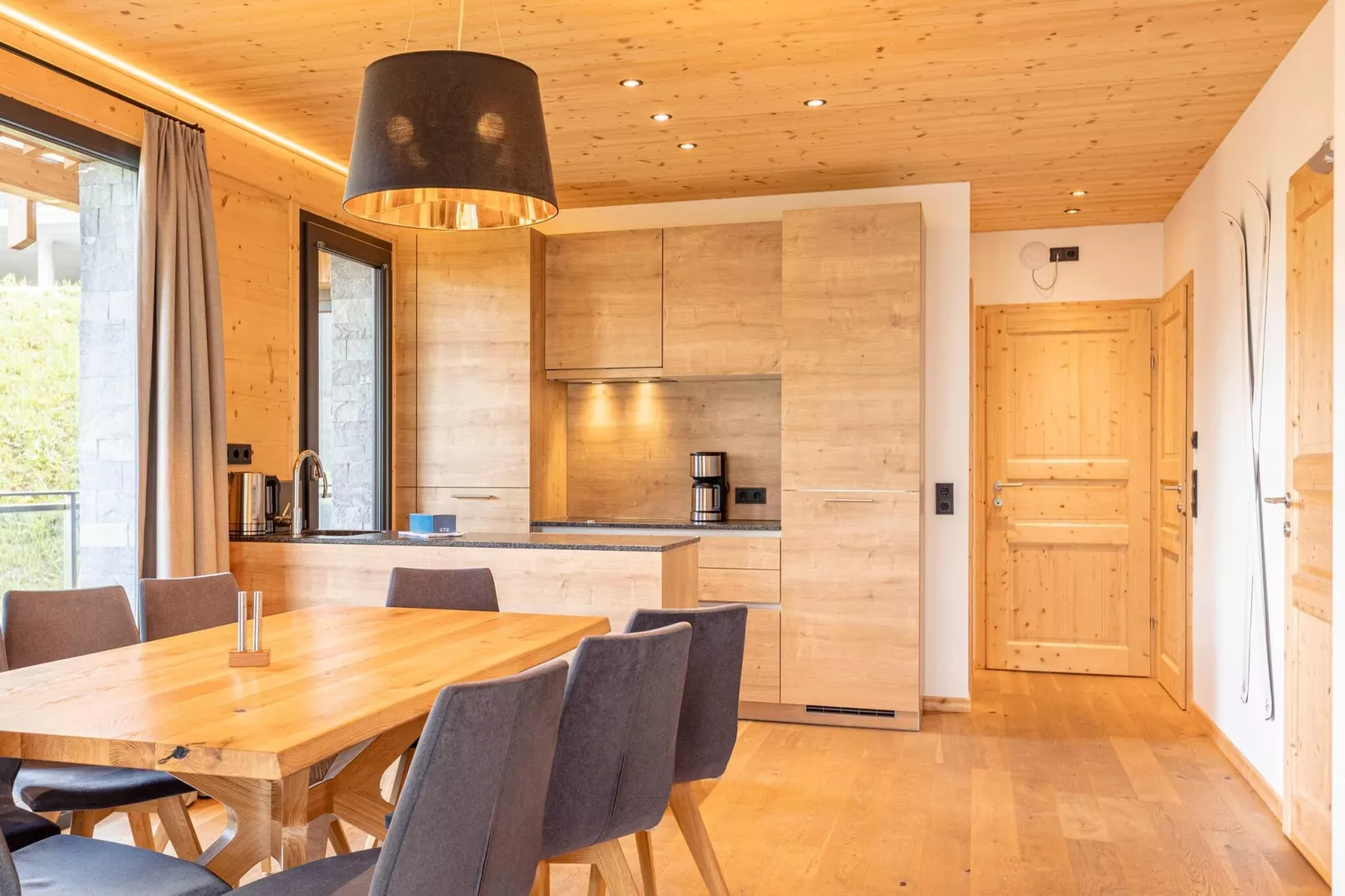 Naturchalets Turracher Höhe 1-Eetkamer