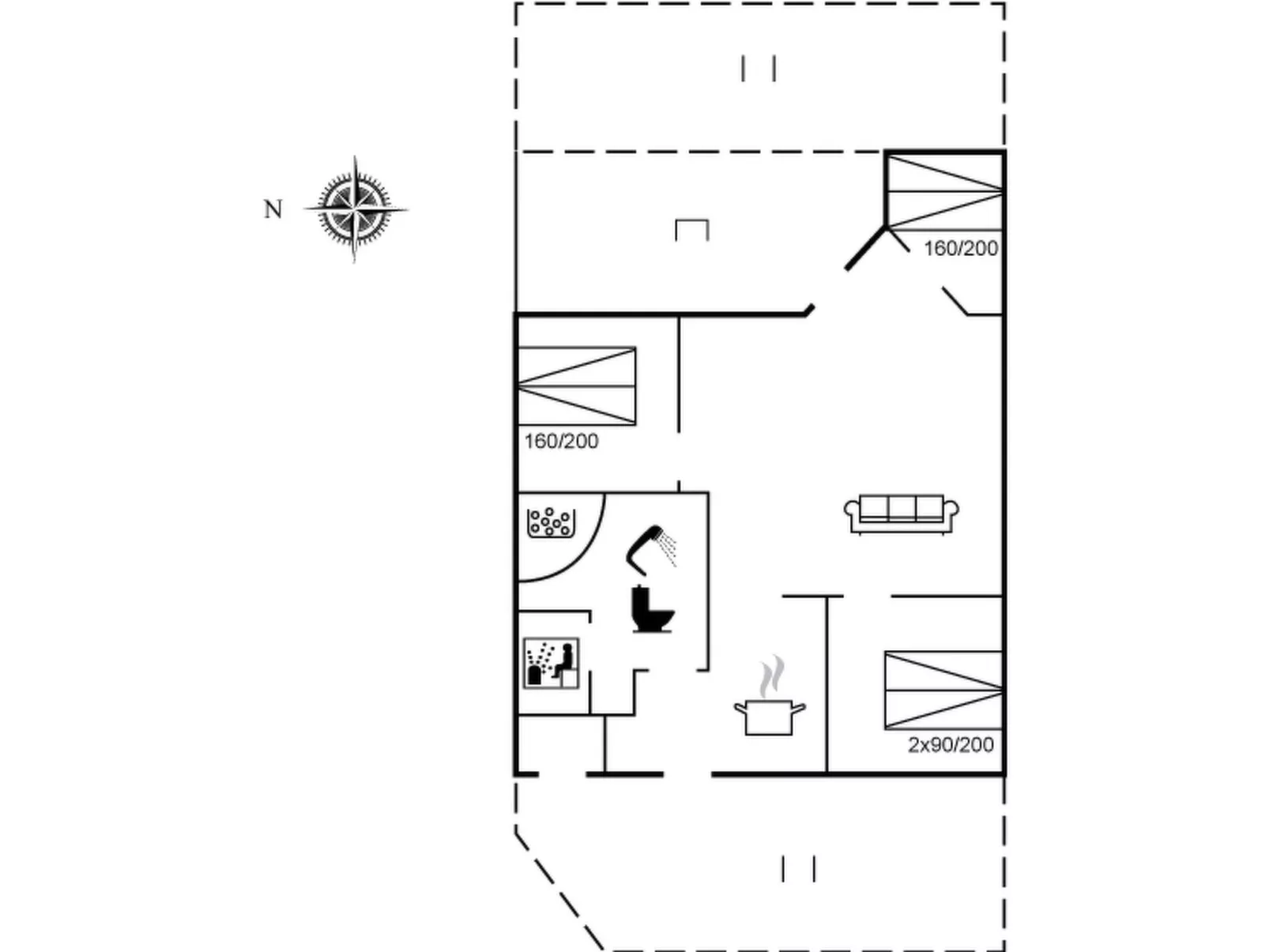 "Hwiting" - 200m from the sea