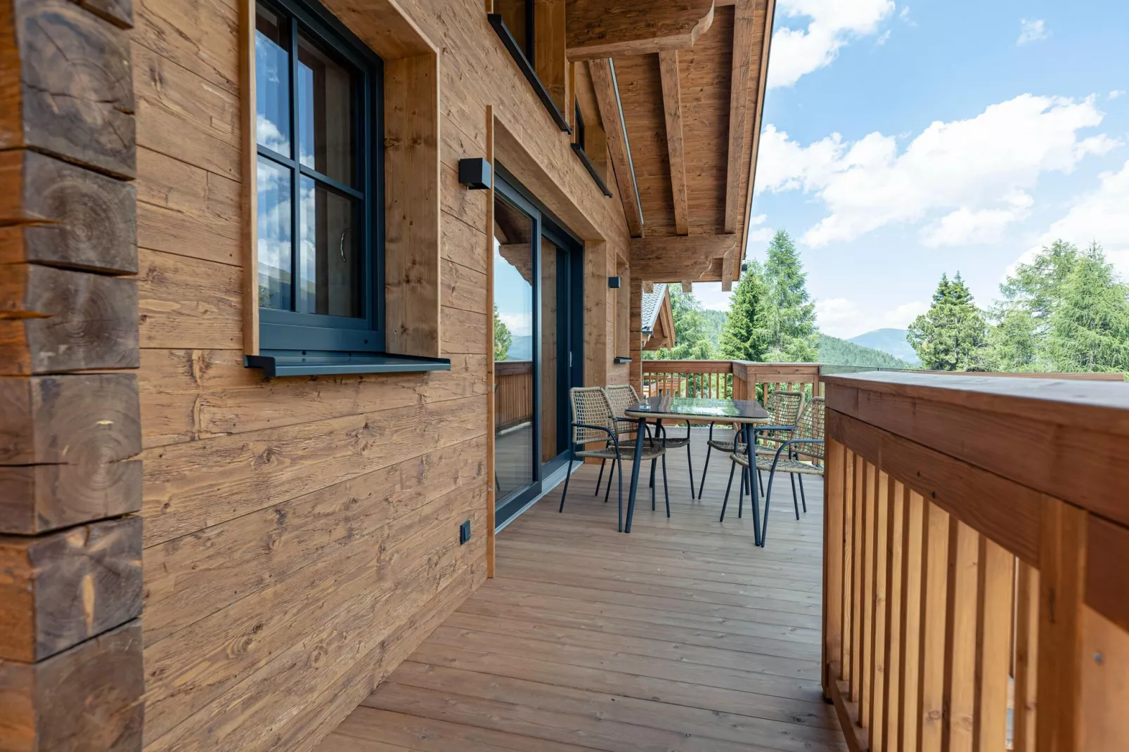 Turrach Lodges 2-Terrasbalkon