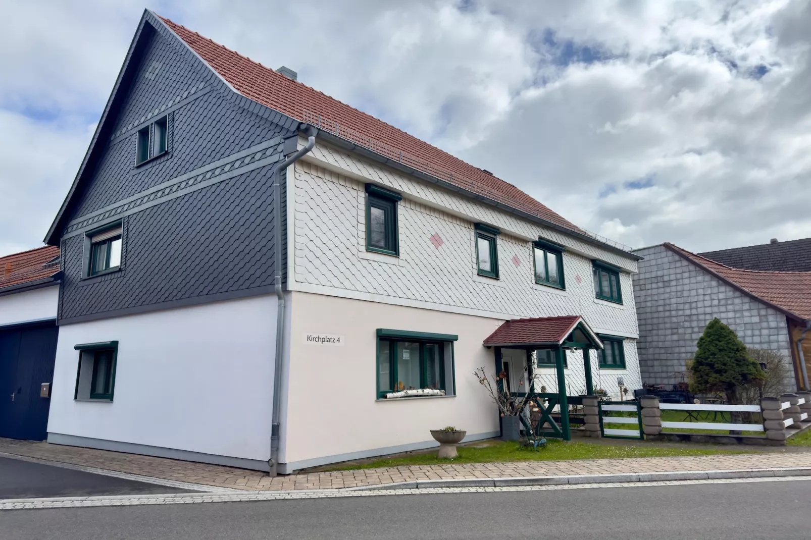 Ferienwohnung Christina - Buitenkant zomer