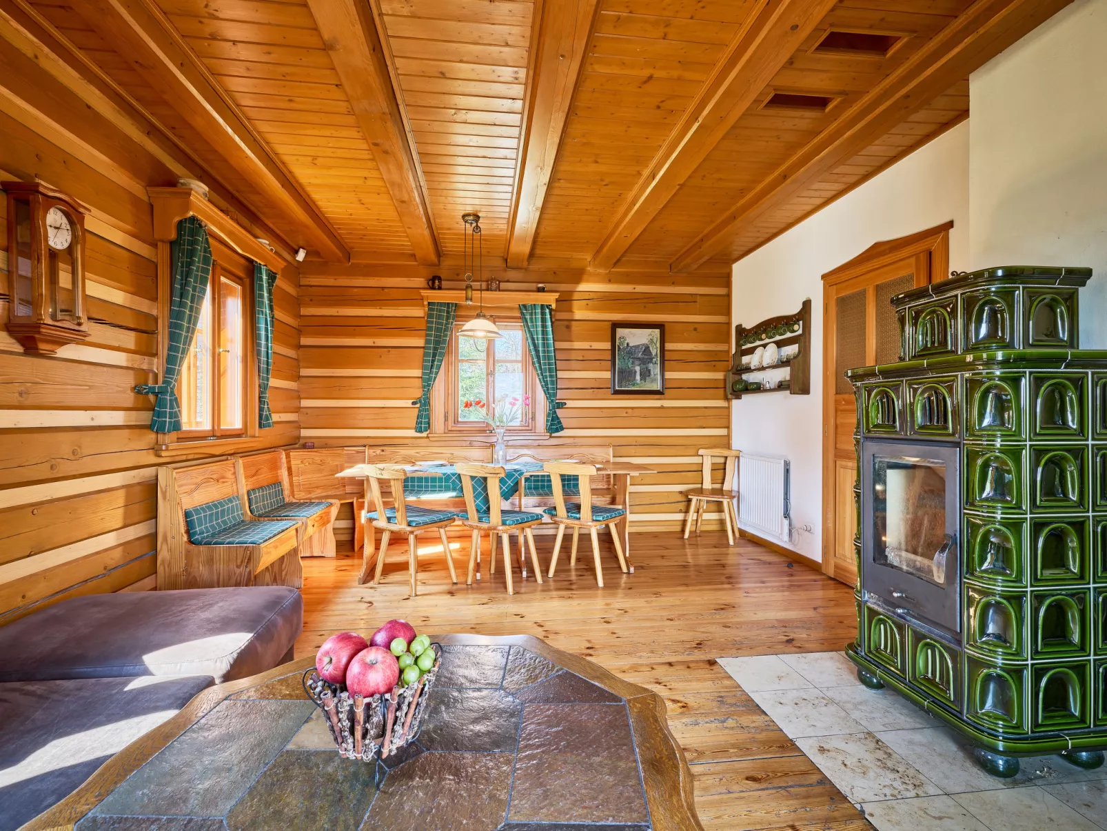 Timber Lodge with Sauna