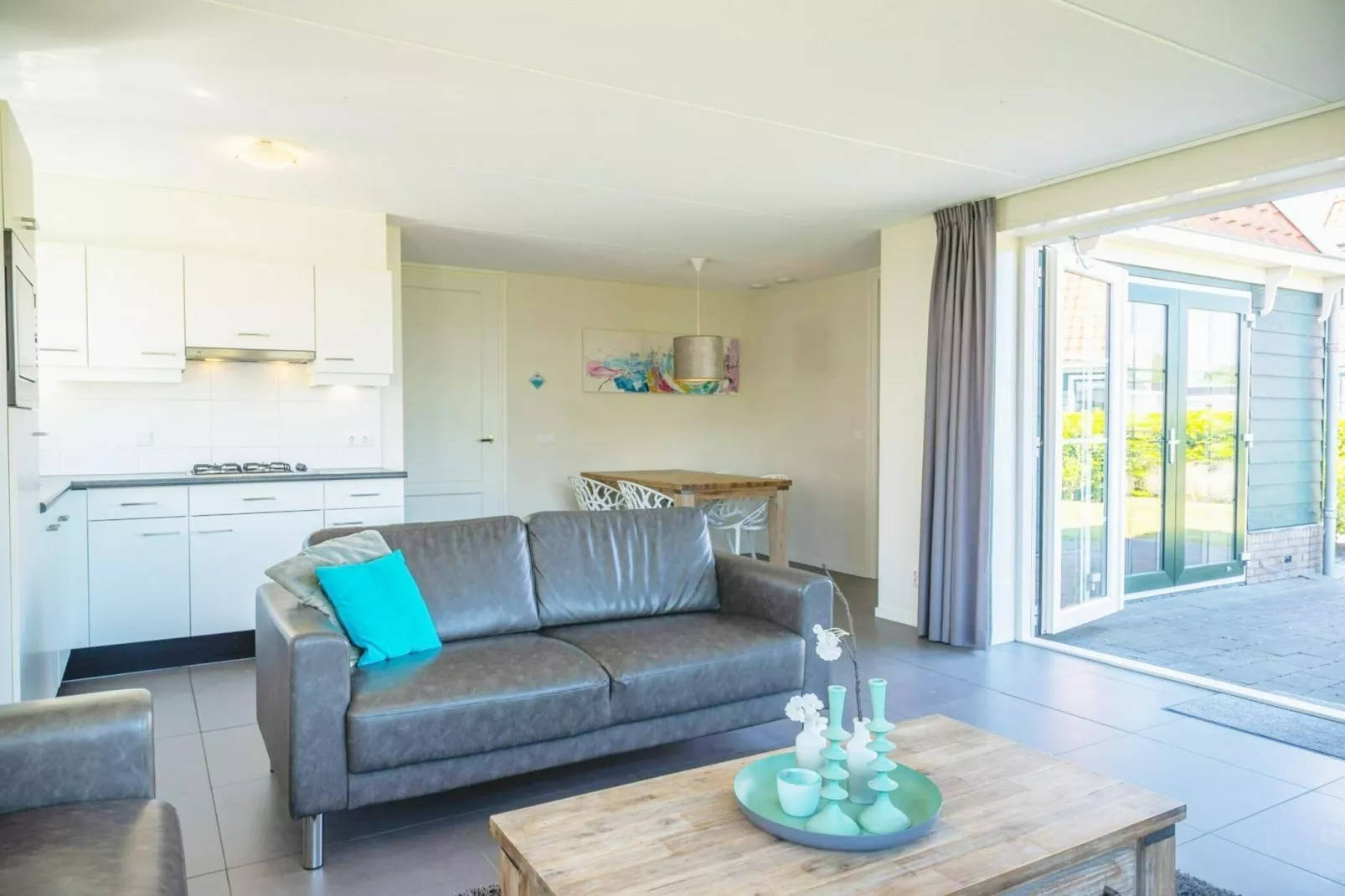 	De Rijp met Sauna  6 personen - Woonkamer