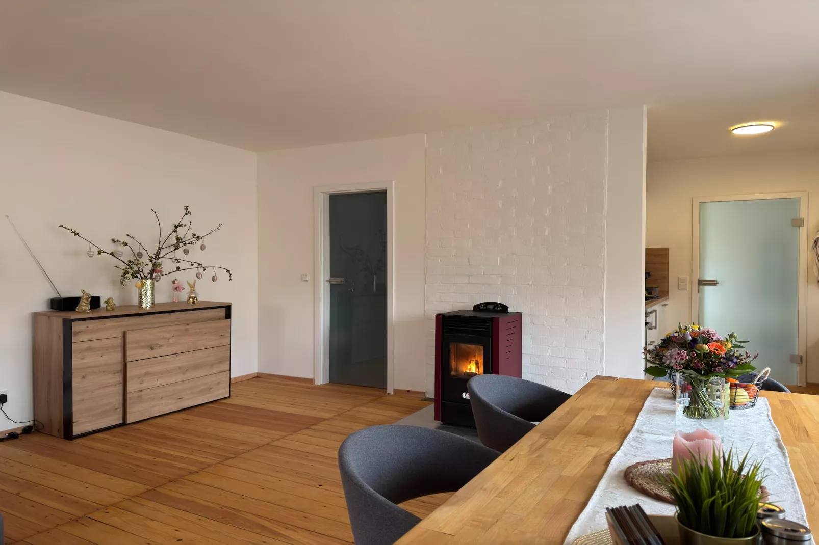 Ferienhaus Amy - Woonkamer