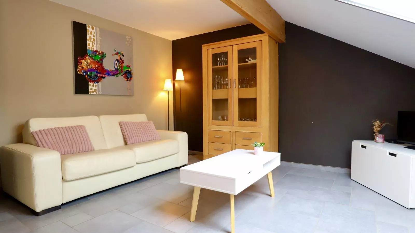 Gite de Temme - Woonkamer