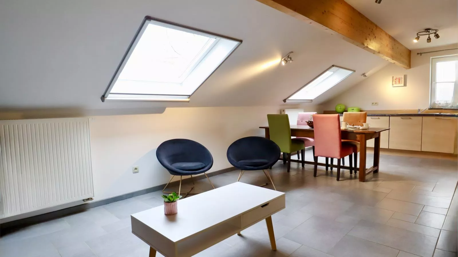 Gite de Temme - Woonkamer