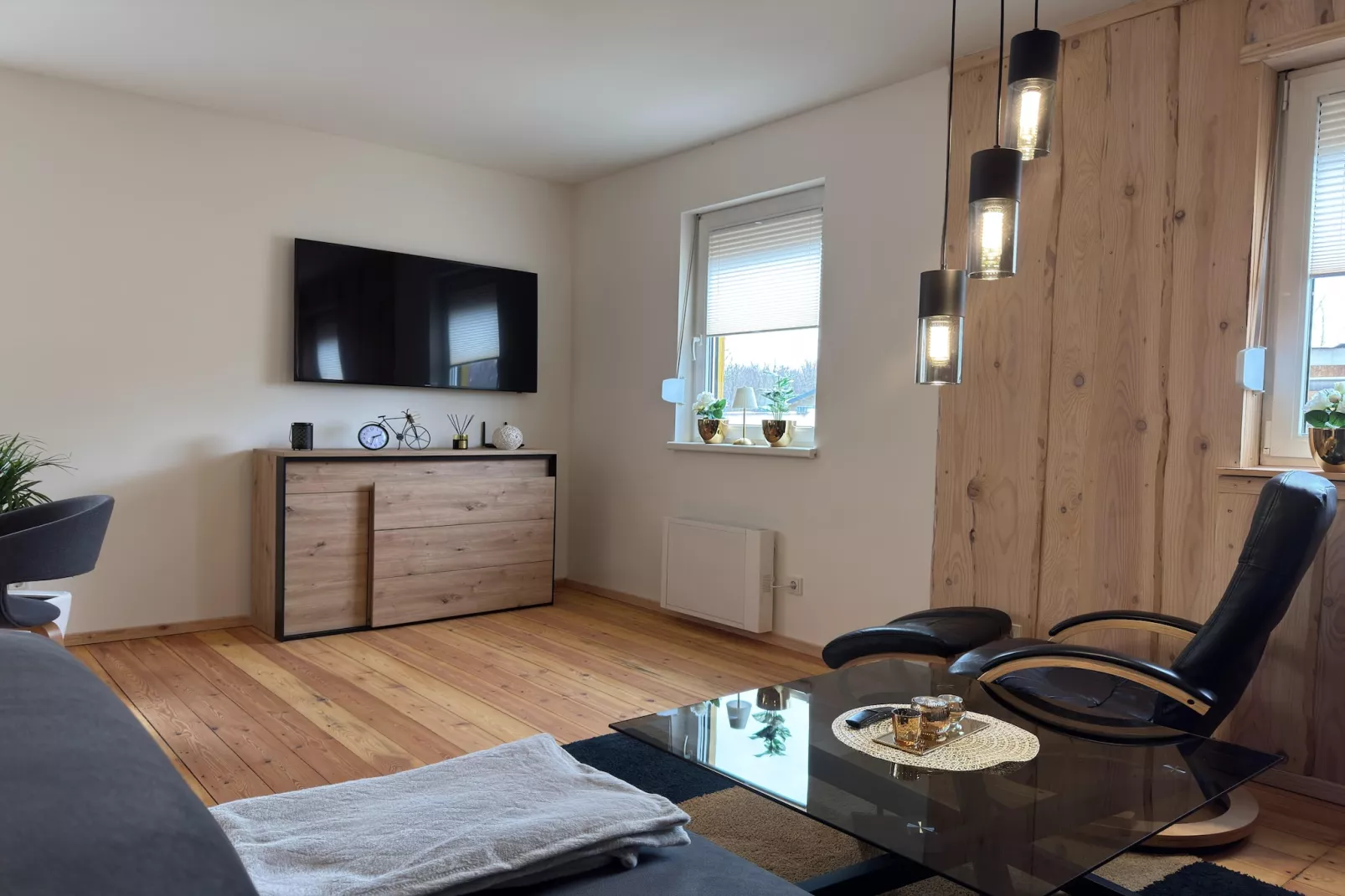 Ferienhaus Amy - Woonkamer