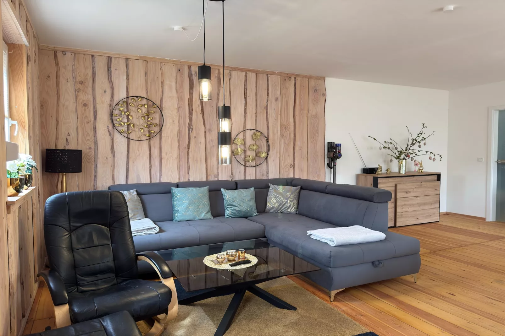 Ferienhaus Amy - Woonkamer