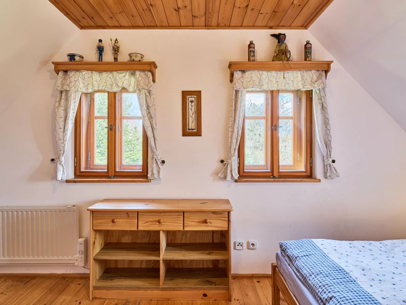 Timber Lodge with Sauna - Binnen