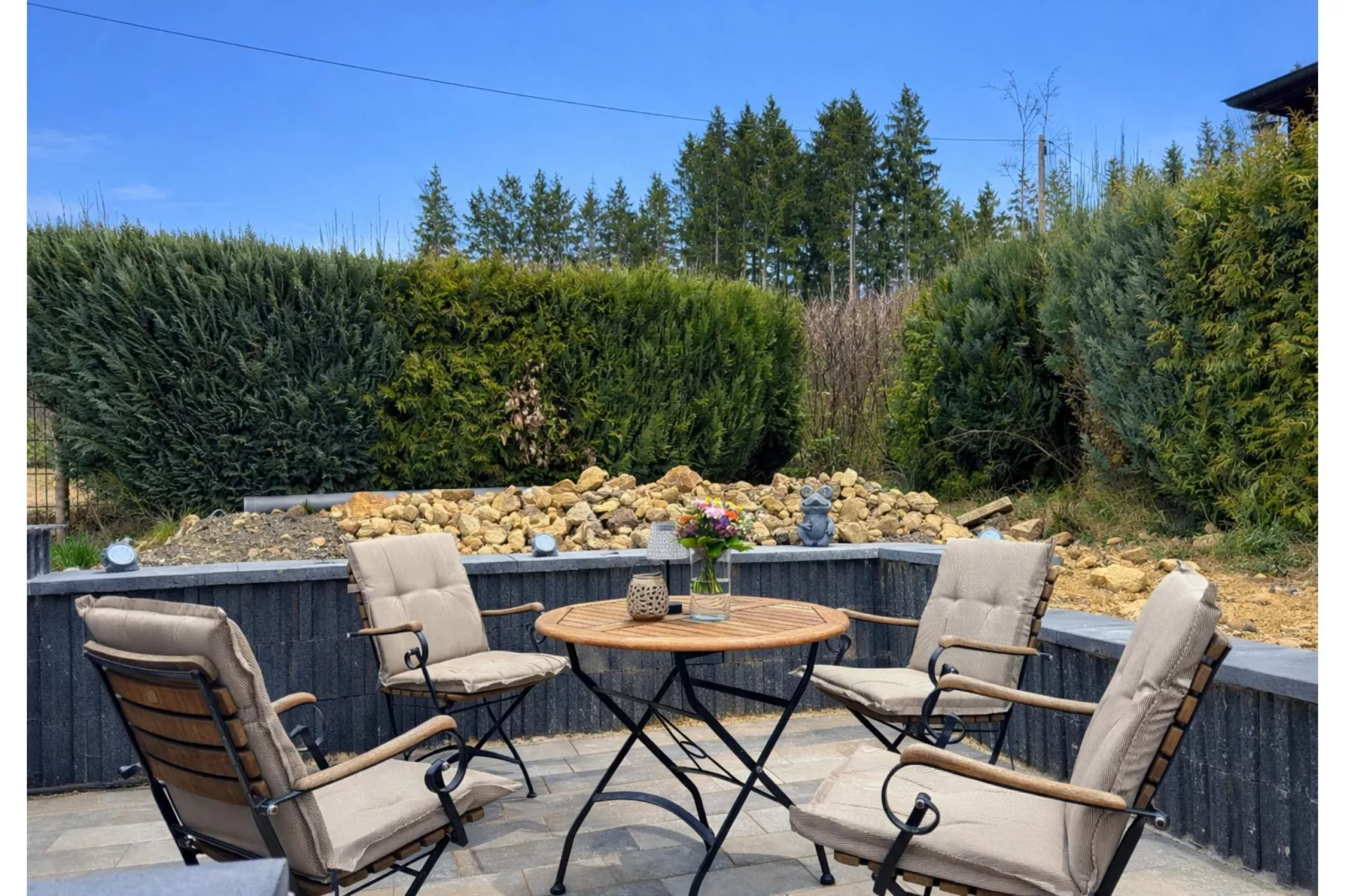 Ferienhaus Amy - Terrasbalkon