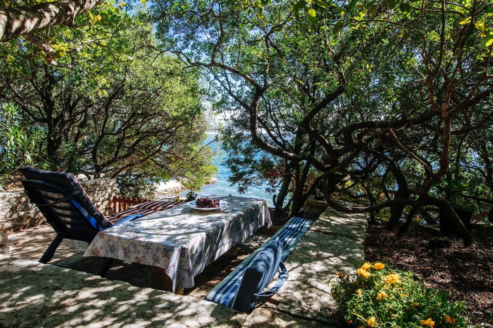 Beachfront  house Dunja - Tuinen zomer