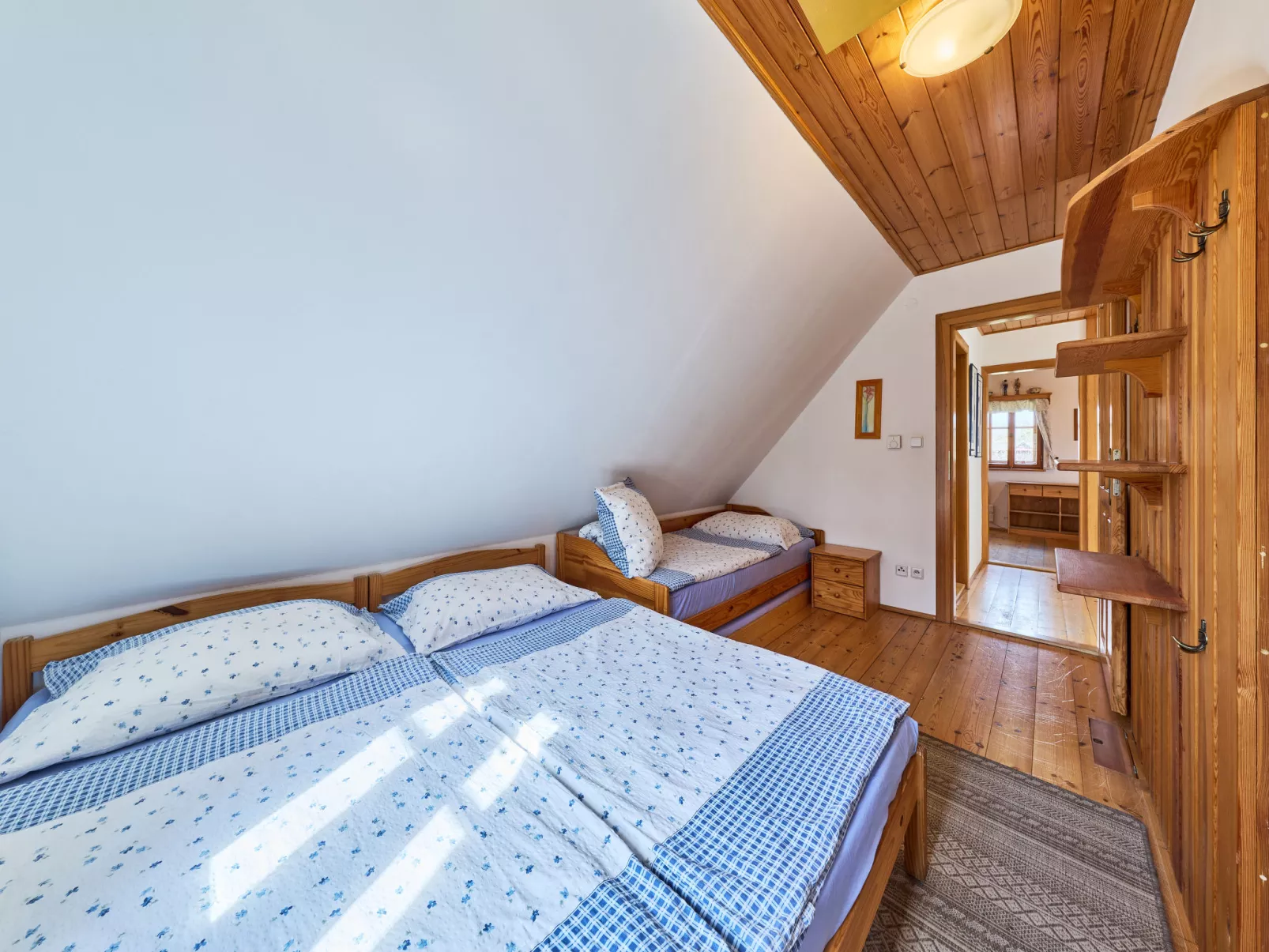 Timber Lodge with Sauna - Binnen