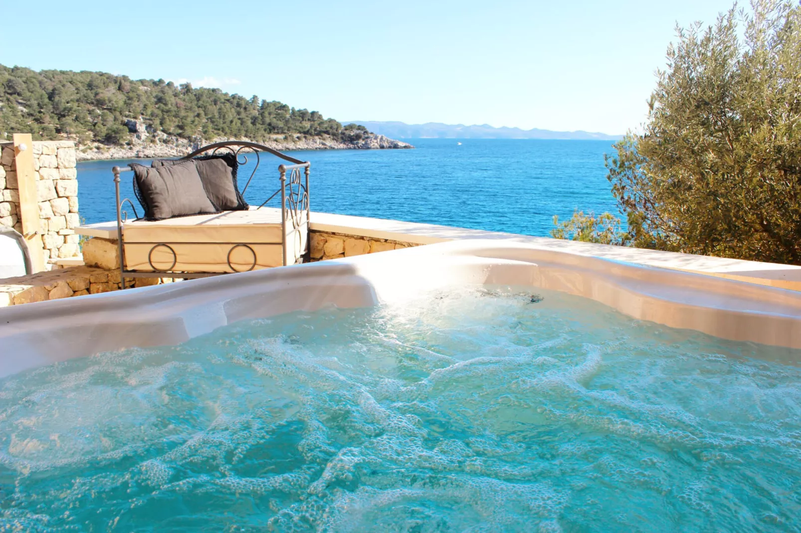 Seafront villa Marella - Terras