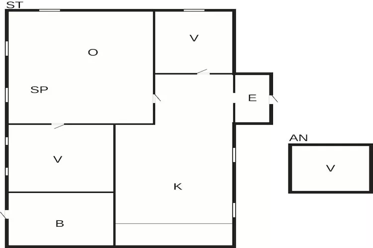 4 sterren vakantie huis in tånumshede-By Traum - Plattegrond