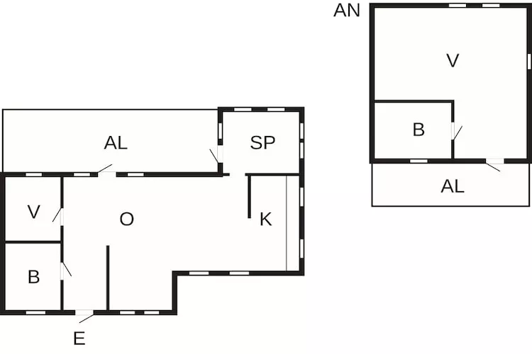 5 Personen vakantie huis in MUNKEDAL - Plattegrond