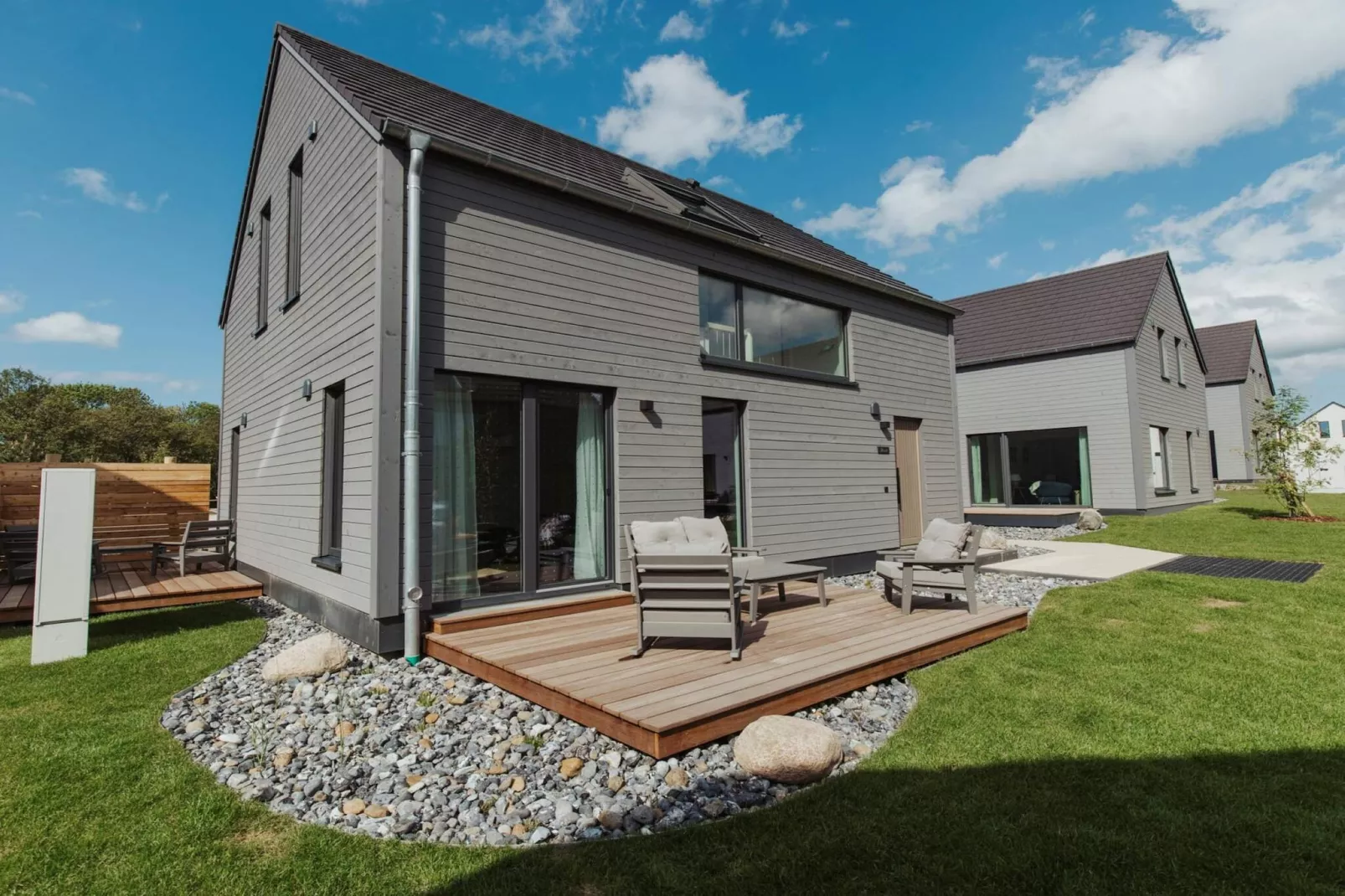 Ontspanning in een modern vakantiehuis
