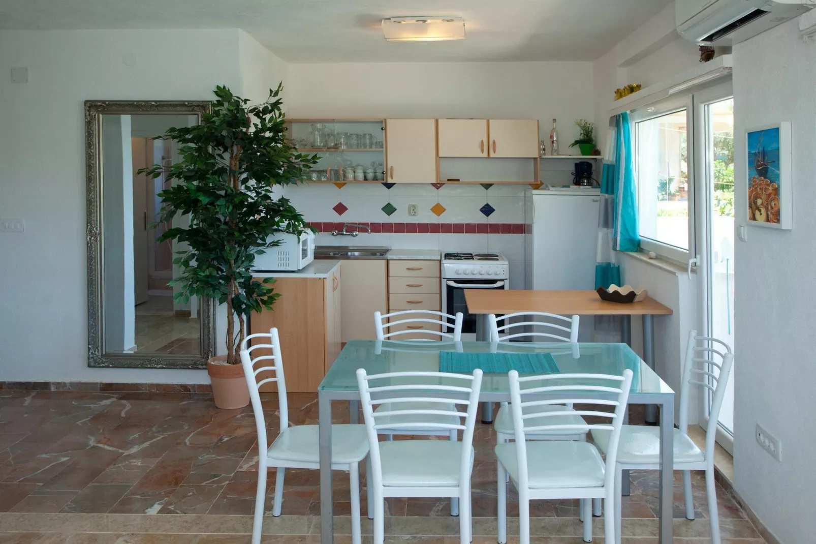 Wonderful Visinisce Apartments with Terrace and Sea Views - Standard Three Bedroom Apartment (Owner 2) - Woonkamer